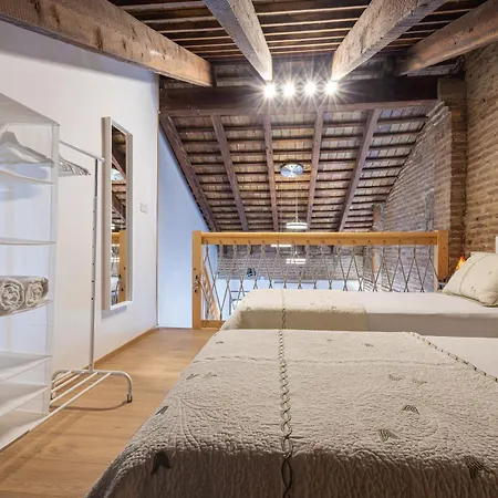 شقة Florit Flats - El Cabanyal Duplex *